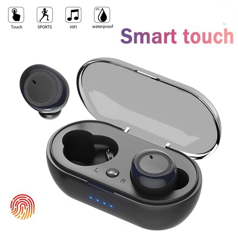 سماعات رأس لاسلكية بلوتوث Y50 TWS ، سماعة رأس للألعاب ، ميكروفون ، سماعات أذن داخل الأذن لسماعات شاومى #1