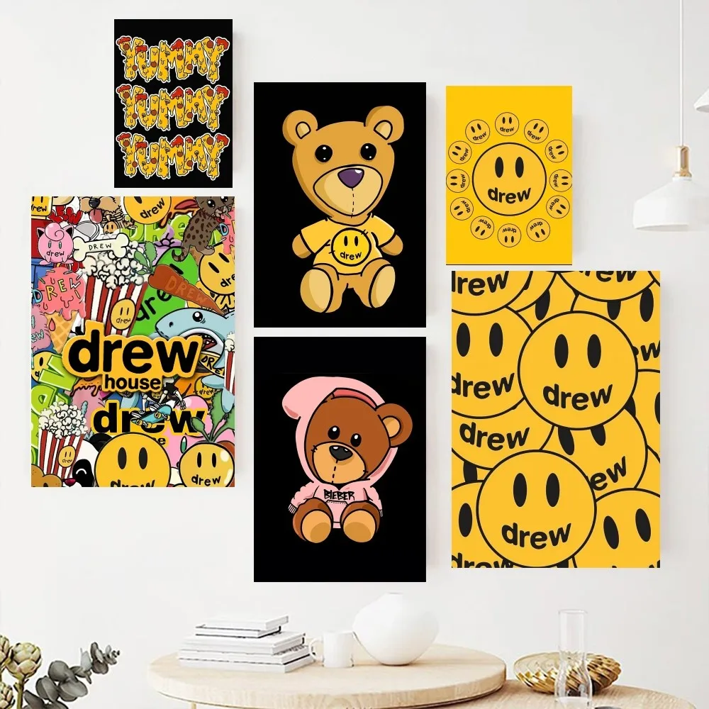 D-Drew H-House Poster Paintings on The Wall Picture for Living Room Interior Painting Room Decoration