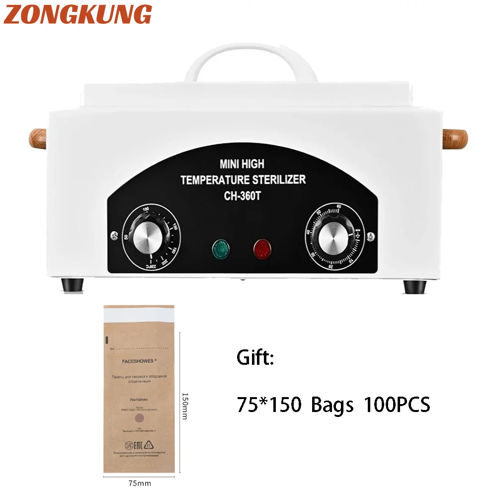 

Disinfection Box Hot Air Desinfection Metal Tool High Temperature Sterilizer Sterilization Manicure BOX SPA Salon Tools