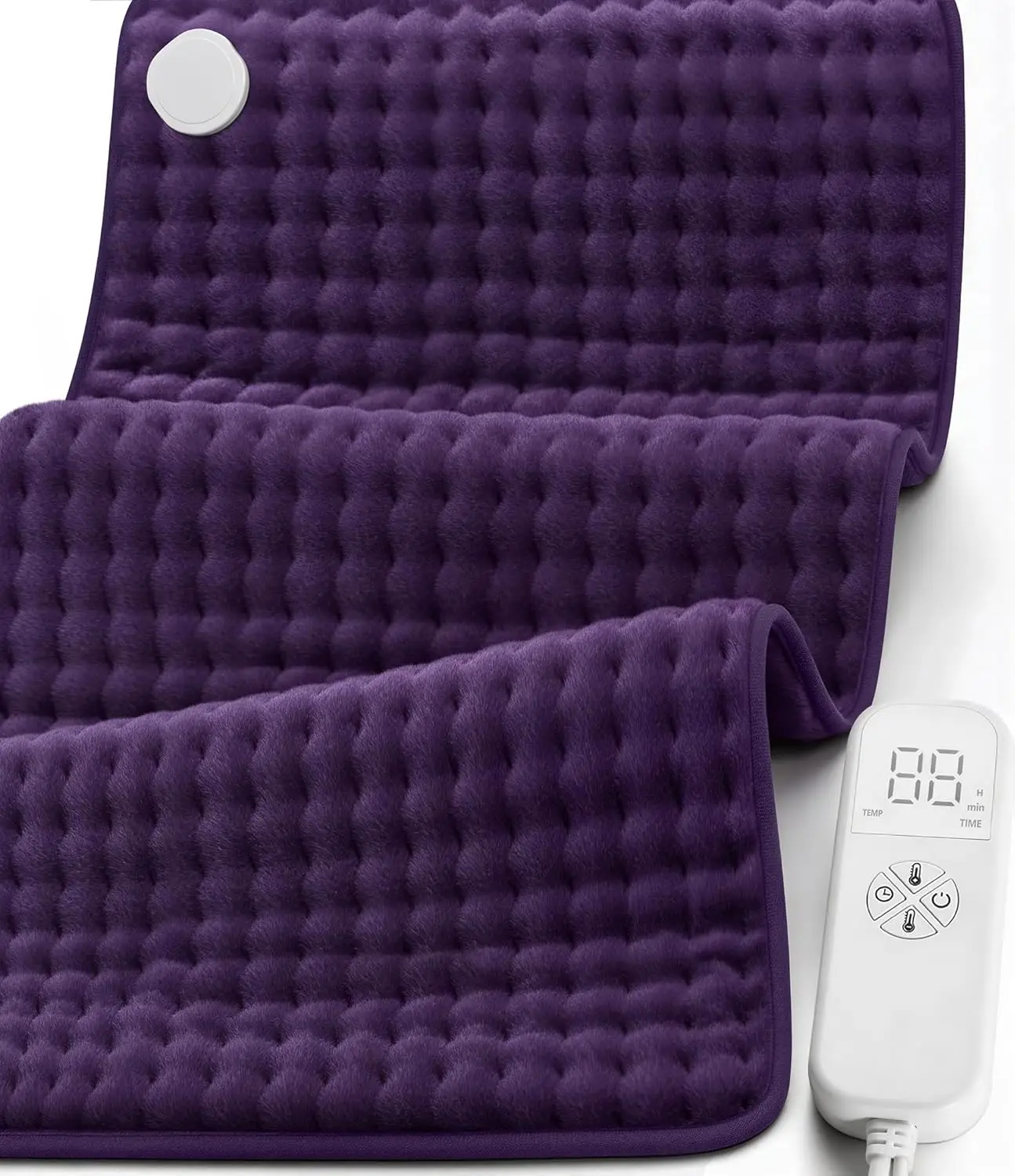 Extra Large 17x33 Heating Pad for Back Pain, 6 Heat Settings 4 Timers Auto Shut Off, Machine Washable Christmas Gift