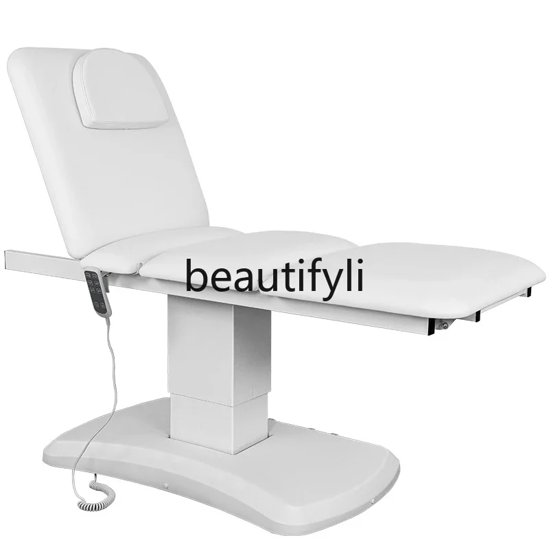 Electric beauty bed plastic injection beauty bed upright lift tattoo embroidery bed eyelash massage beauty chair