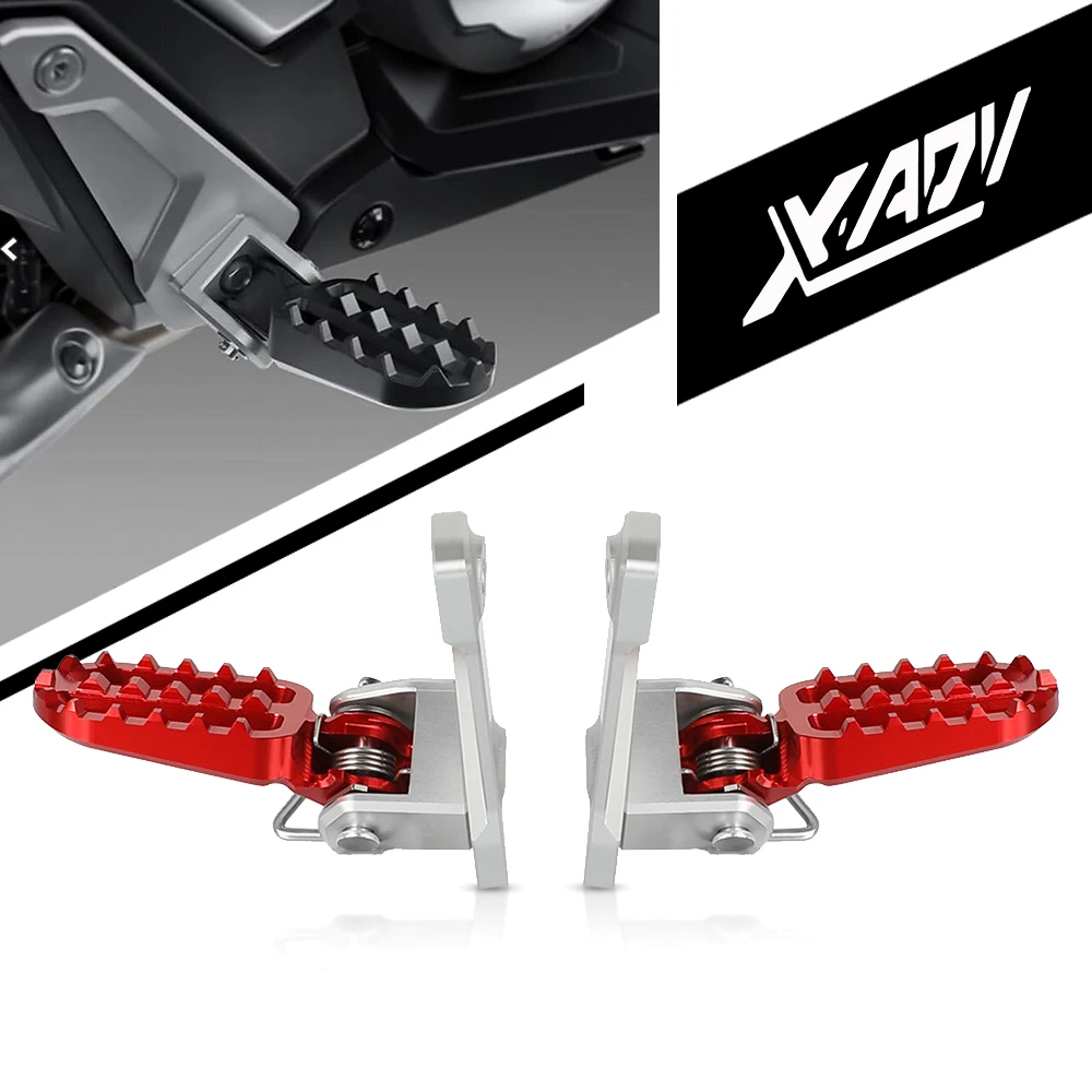 

For HONDA X-ADV 750 XADV750 X ADV XADV750 2021-2025 Motorcycle Foot Peg Pedal Passenger Rearset Driver off-roading foot pegs