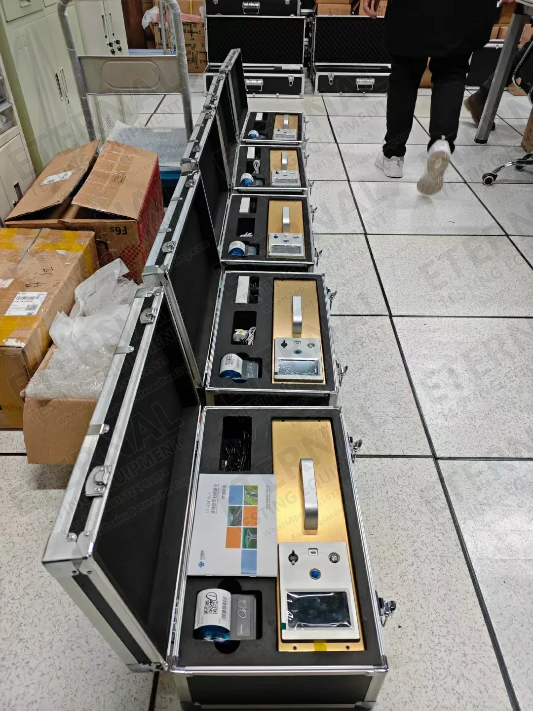 Instrumento de medición de reflexión de línea de marcado AT-RM-003