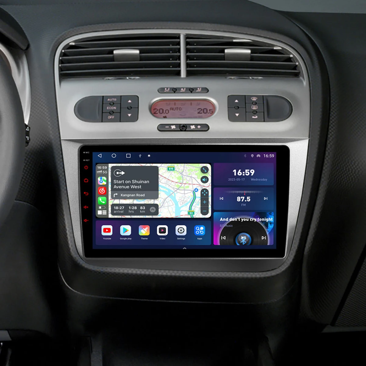 

Автомагнитола 2DIN Android 14, мультимедийный плеер Carplay, Автомобильная GPS-навигация, DSP, без DVD, для Subaru Outback 3 Legacy 4 2003 2004-2009