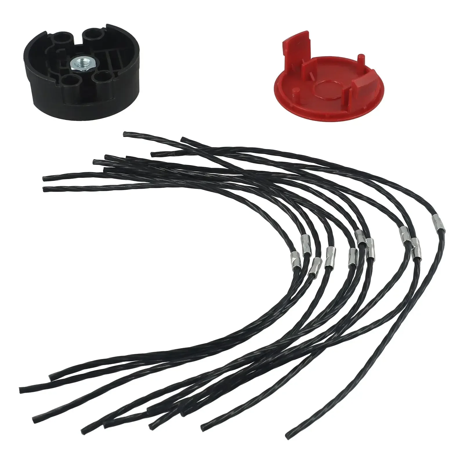 Nylon Trimming Lines in a Complete Set Including a Protective Cover and a Cutting Head Compatible With For Bosch Models