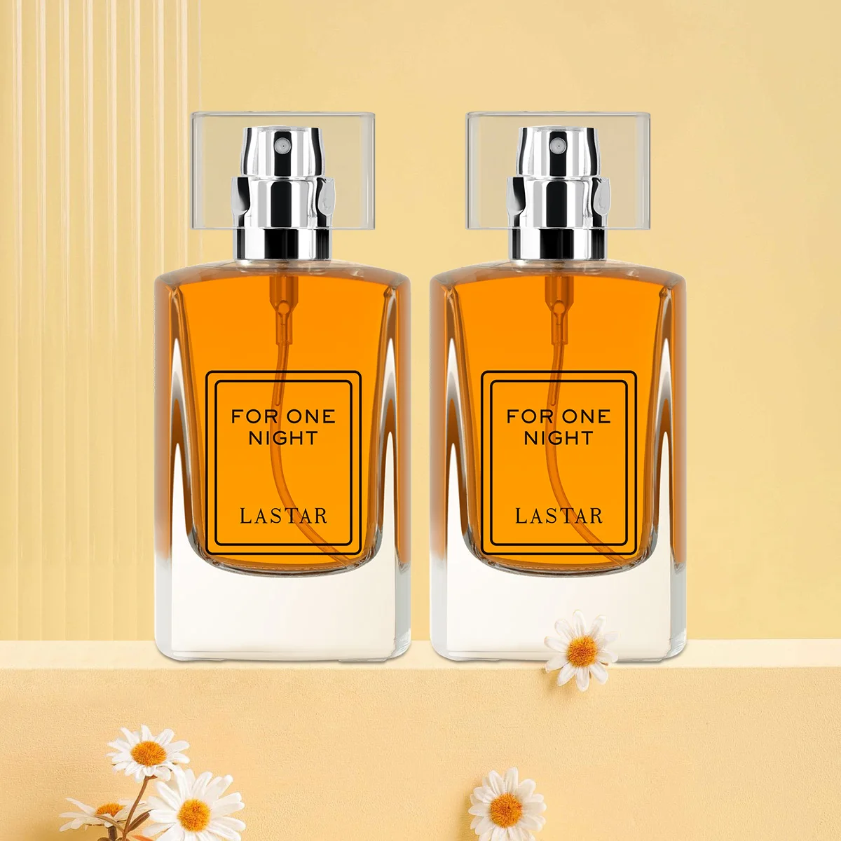LASTAR Parfüm, klassischer holziger Duft, zwei Flaschen in insgesamt 100 ml/3,38 fl oz, langanhaltender Duft, Unisex, Weihnachtsgeschenk.
