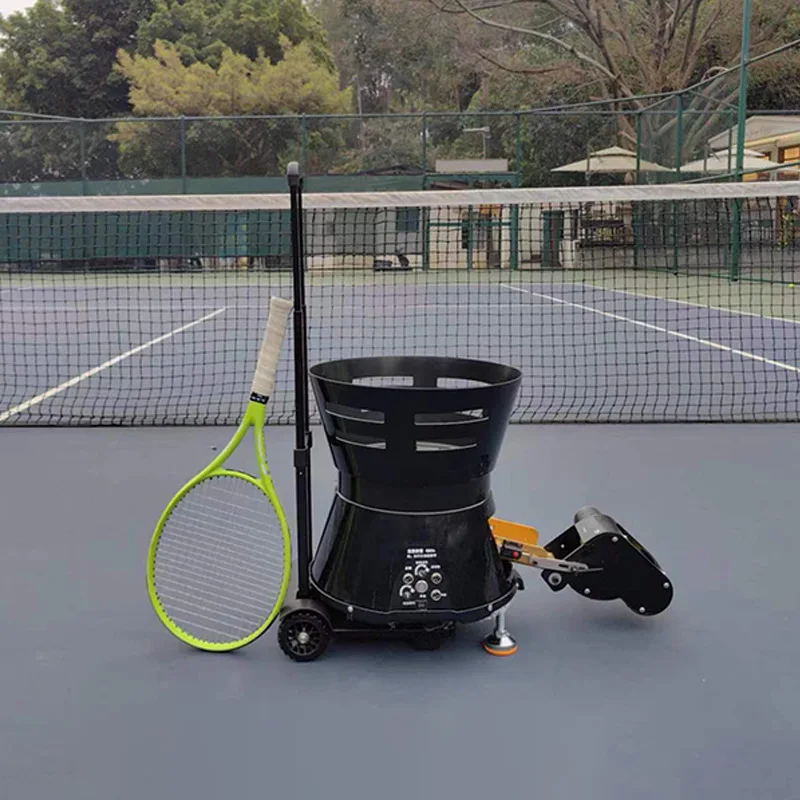 New tennis serve machine Hand throwing ball practice Home version mini tennis automatic serve machine Training sparring device