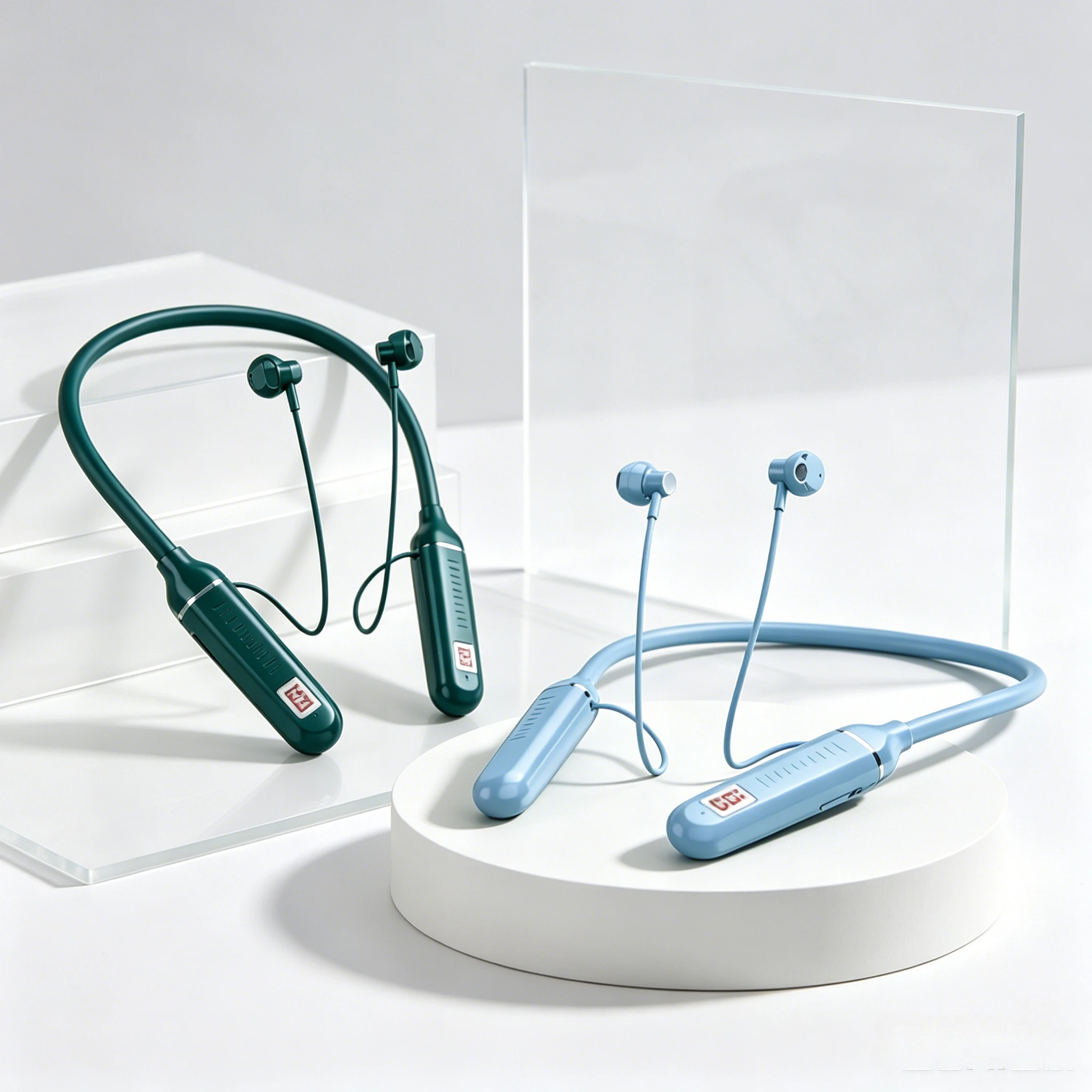 Contact Pickup Mic - K58pro Wireless Earphones Bluetooth 5.3 Neckband
