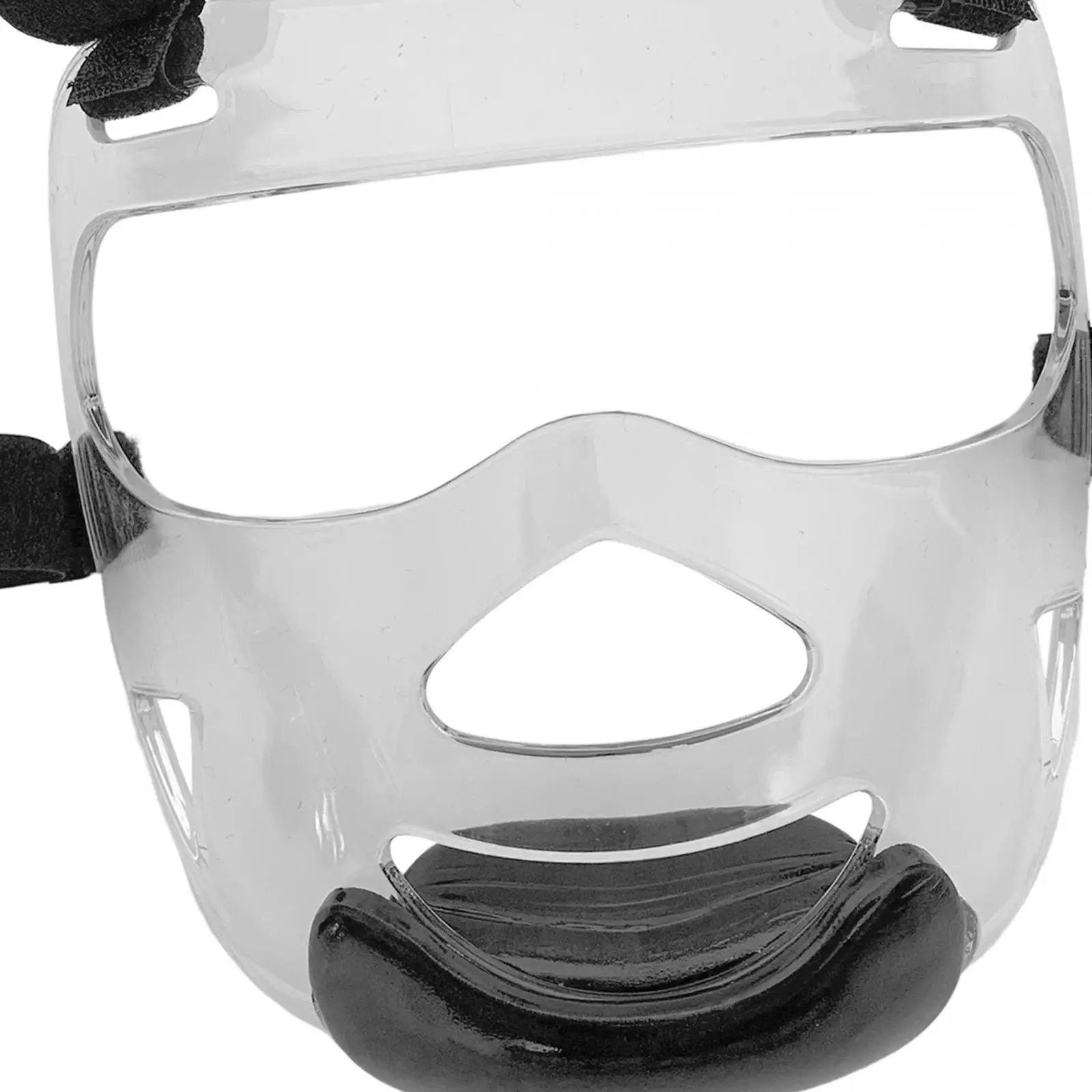 Taekwondo Boxing Training Headgear Adjustable PU Face Shield Guard Full Protection Cover for Kids Martial Arts - view 3