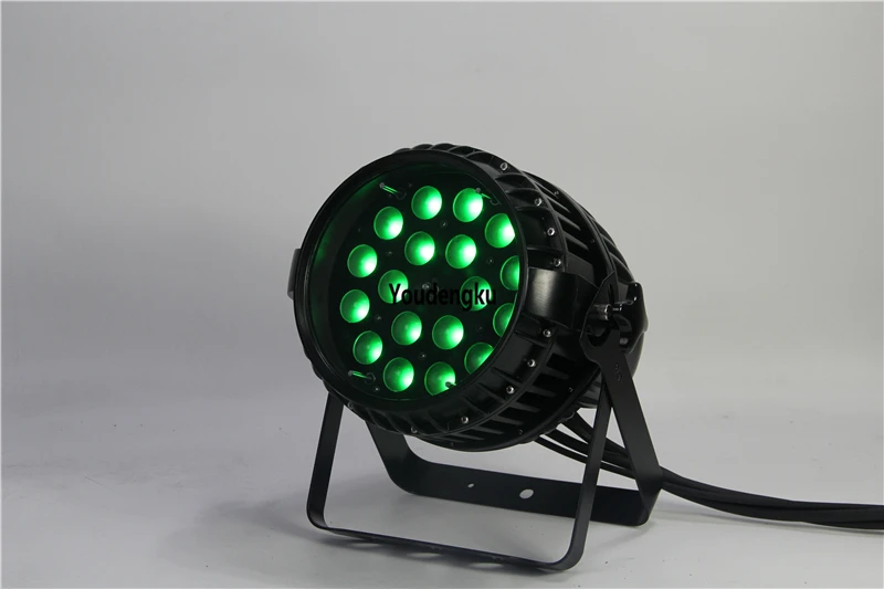 amazing effect stage lighting waterproof led par 18x18W RGBAW UV 6in1 zoom par LED outdoor light ip 65