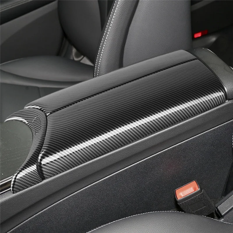 

Authentic Armrest Box Cover Armrest Box Cover For Benz GLC Center Armrest Box Cover Carbon Fiber
