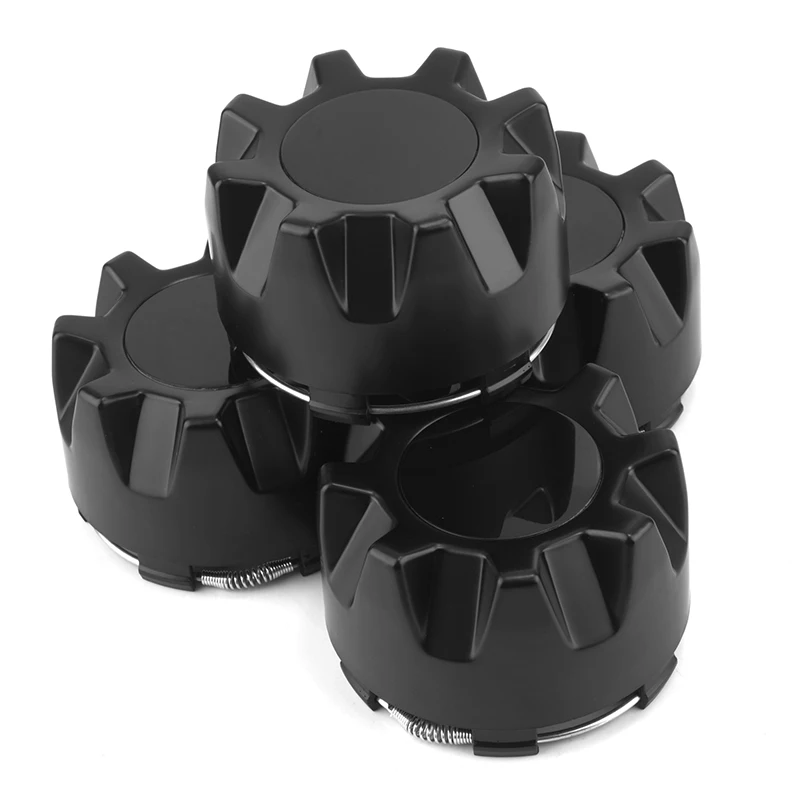 4pcs 84mm/3.31in 80mm/3.16in Center Cap Cover Wheel Hub for ITP Hurricane/Tornado  ‎#C110ITP (4/110, 4/115, 4/137, 4/156) Black