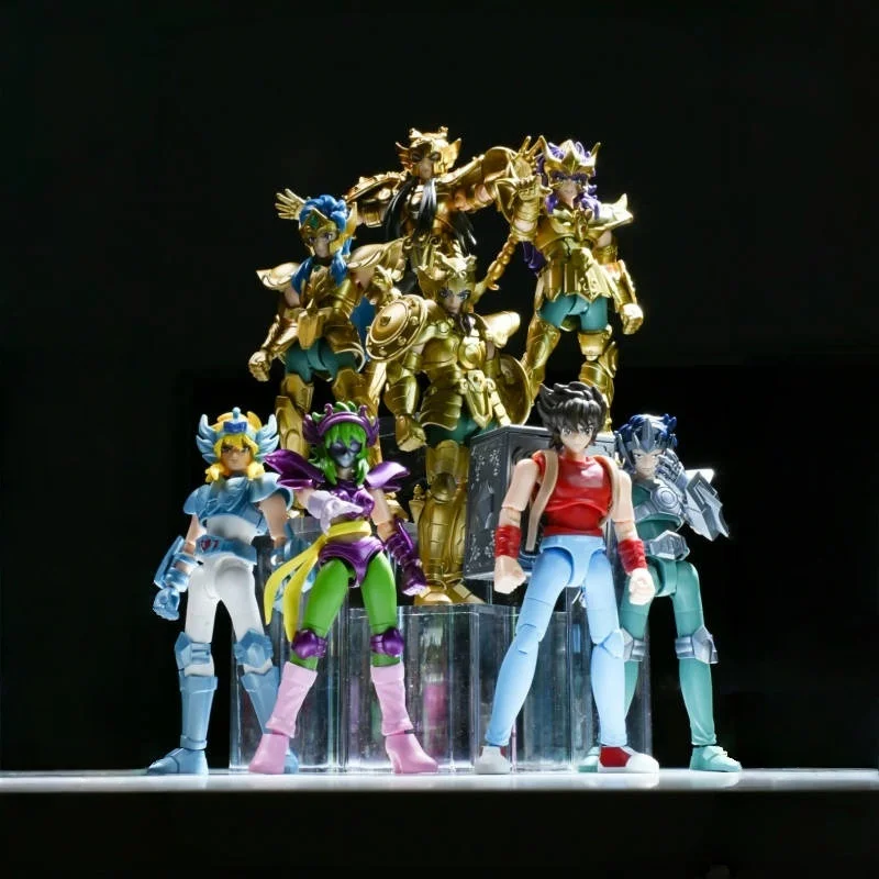 

In Stock Original Bruleke Saint Seiya Brick Figures Galaxy Edition Series 2 Anime Character Action Figure Collection Decorations