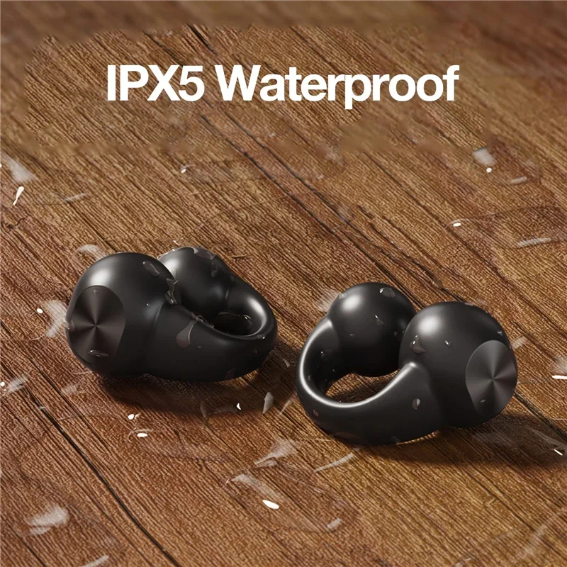 VIKEFON-auriculares TWS con Bluetooth 2024, sistema Bilateral estéreo de conducción ósea, para Xiaomi, Airdots, iPhone y Samsung, 5,3