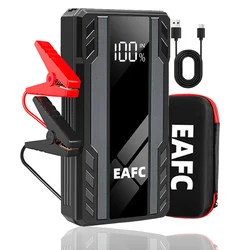 EAFC Car Jump Starter 1000A Battery Charger Emergency Power Bank Booster with LED Lighting Starting Device for 12V Cars