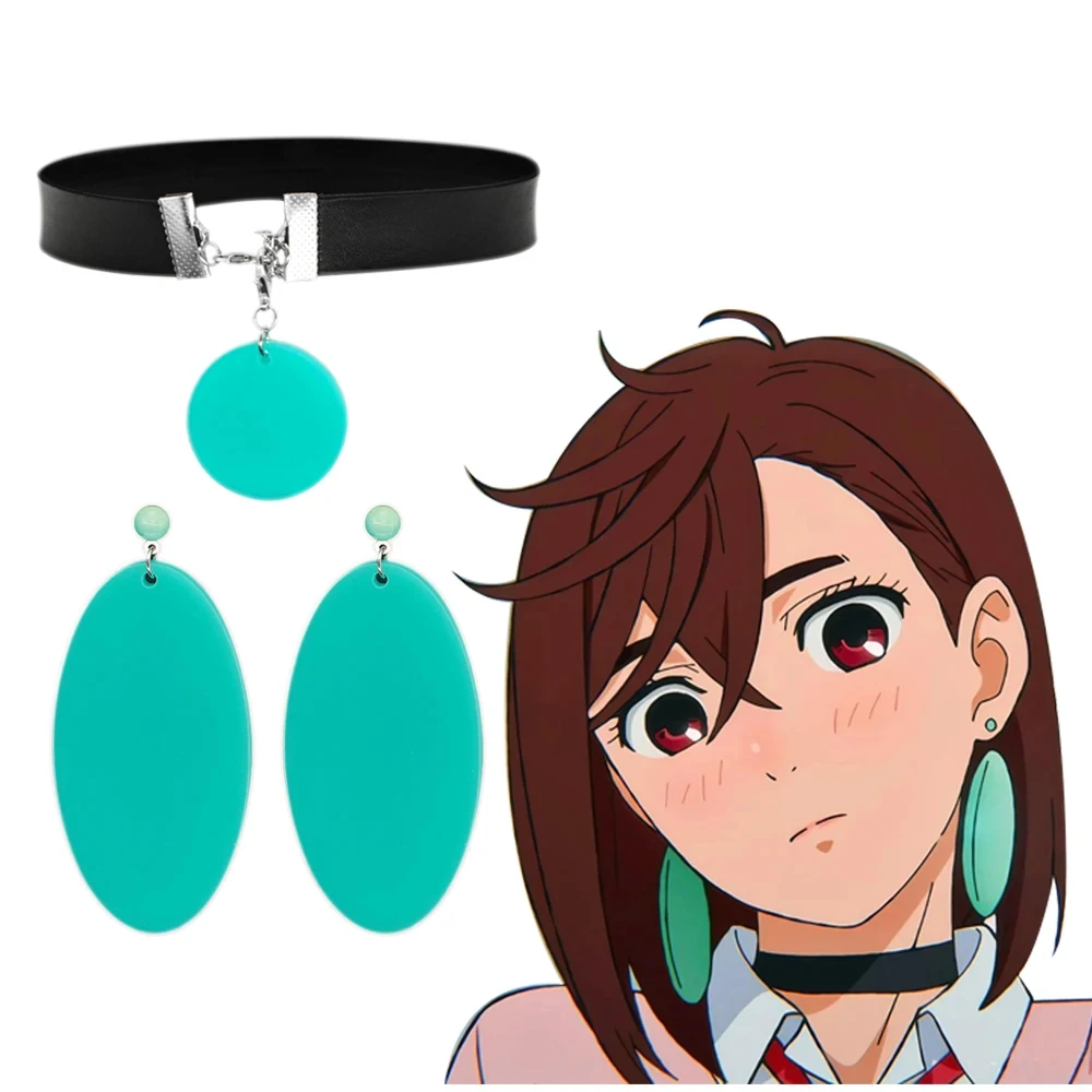 Anime DAN DA DAN Earstud Cosplay Momo Ayase Pendants Ear Hook Alloy Earrings Jewelry Eardrop Accessories Ear Clip Xmas Props