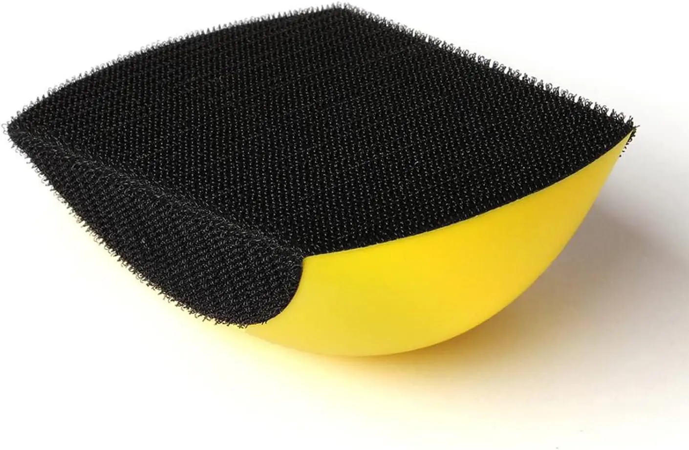 6 Zoll 150 mm Handschleifblock PU Hakenschlaufe/Leder Handschleifwerkzeug für Klettverschluss Schleifpapier Kfz-Schleifscheibe – Detail 2