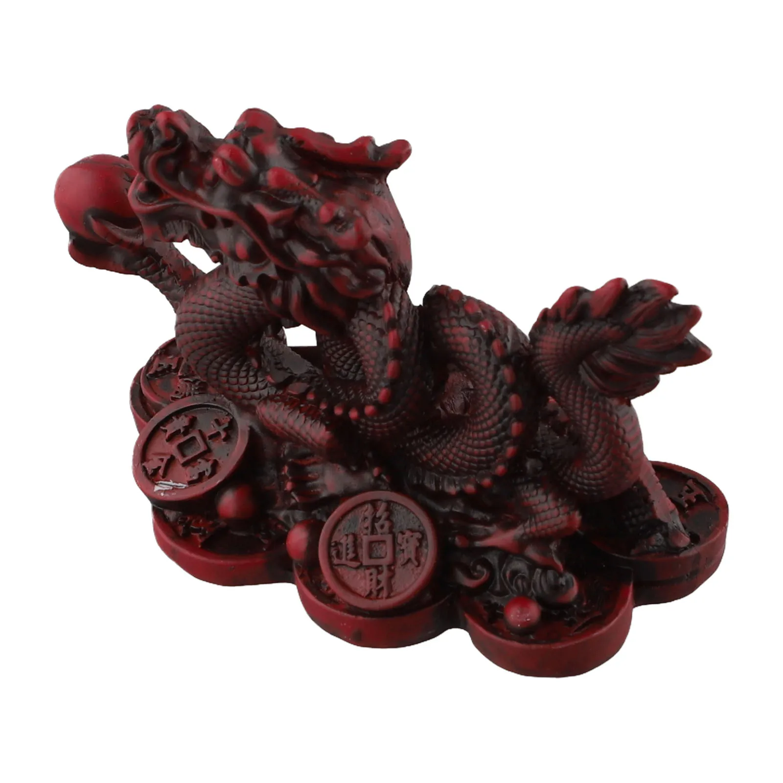 Chinese Auspicious Dragon Figurine Feng Shui Features Package Content Package Content Dragon Shaped Fitment Note