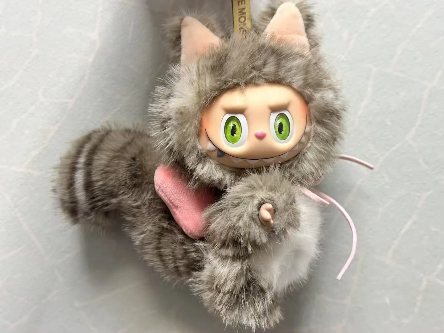 

2025 Spot Hot Selling Labubu Changed Baby Zimomo Monster Little Gray Tiger Spot Vinyl Doll Ornaments Toys Holiday Gifts