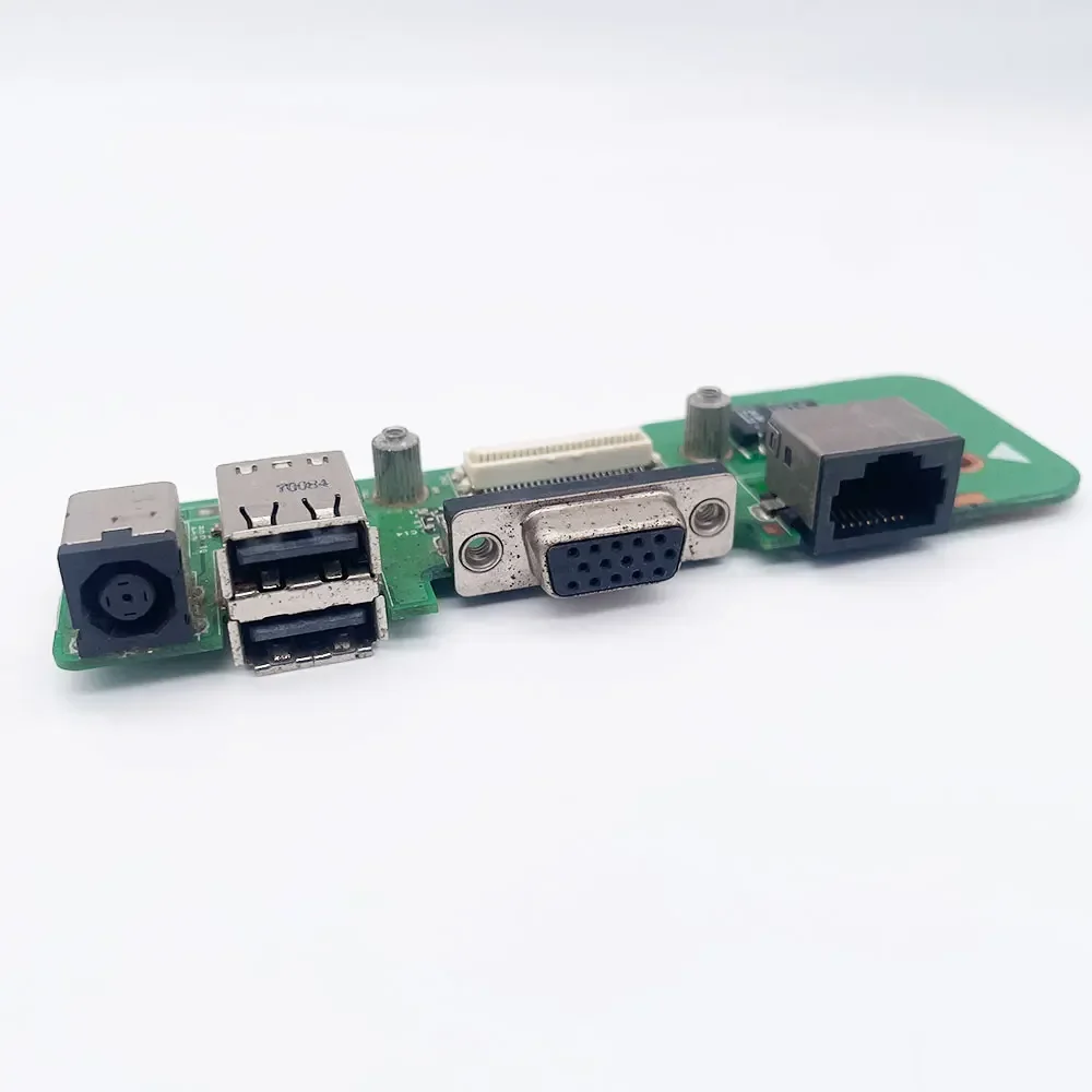 كمبيوتر محمول Dell inspiron ، usb ، vga lan الشحن ، rj45 ، rj45 jack ، 48.4aq03. 021-2