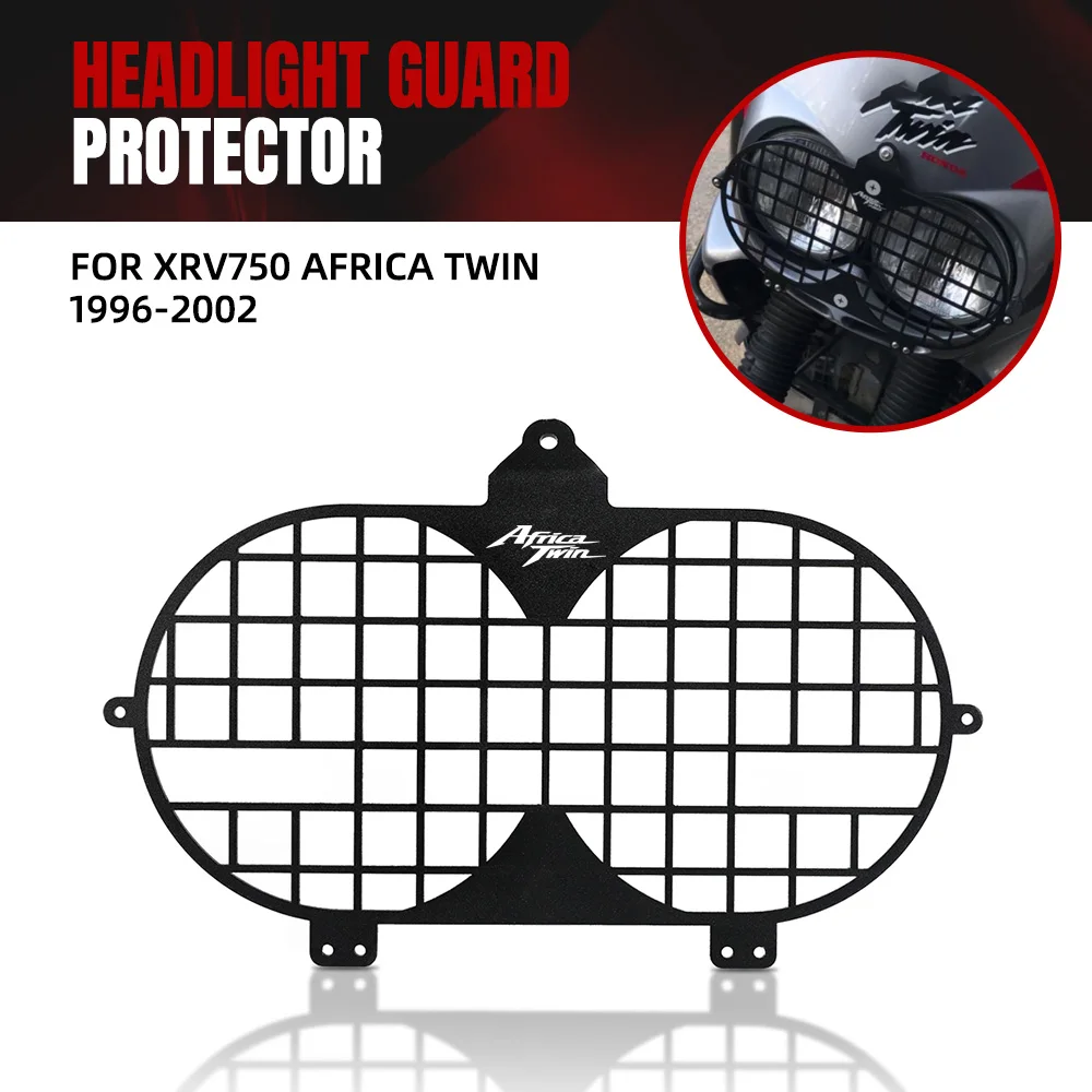 

XRV 750 Motorcycle Headlight Headlamp Grille Shield Guard Cover Protector For Honda XRV750 Africa Twin 1996-2002 1997 1998 1999