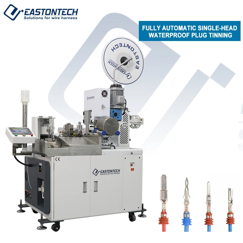 EW-8815 Factory Supply Semi-automation Wire Pin Seal Insertion And Crimping Machine For Waterproof Plug Crimping