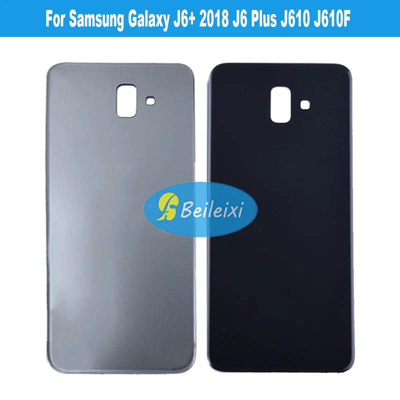 For Samsung J6+ 2018 J6 Plus J610 J610F J610FN J600G J610G/DS Battery Back Cover Housing Case Durable Rear Cover