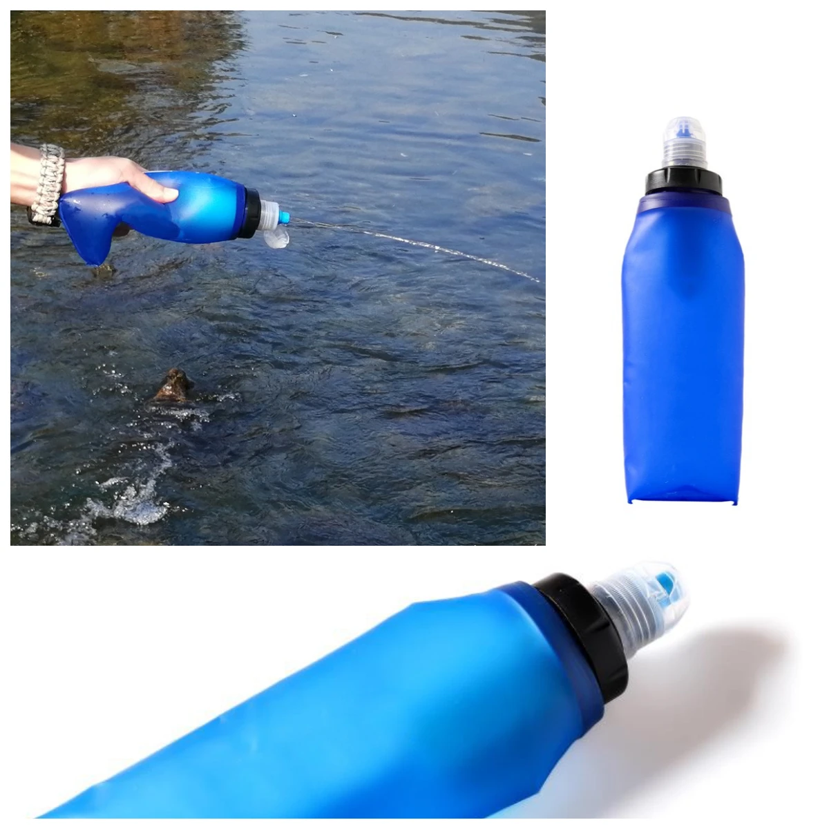 Outdoor Foldable Drinking Water Purification Outdoor Water Purifier Portable Direct Drinking Straw Filter Emergency