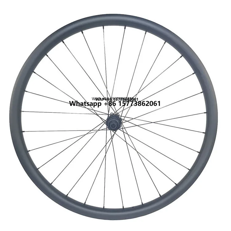 SoarRocs 27 Width 29er Carbon Mtb Wheelset DT240 6 Bolts Black Hub 28 Hole UD Matte Carbon Fiber Bicycle Wheels