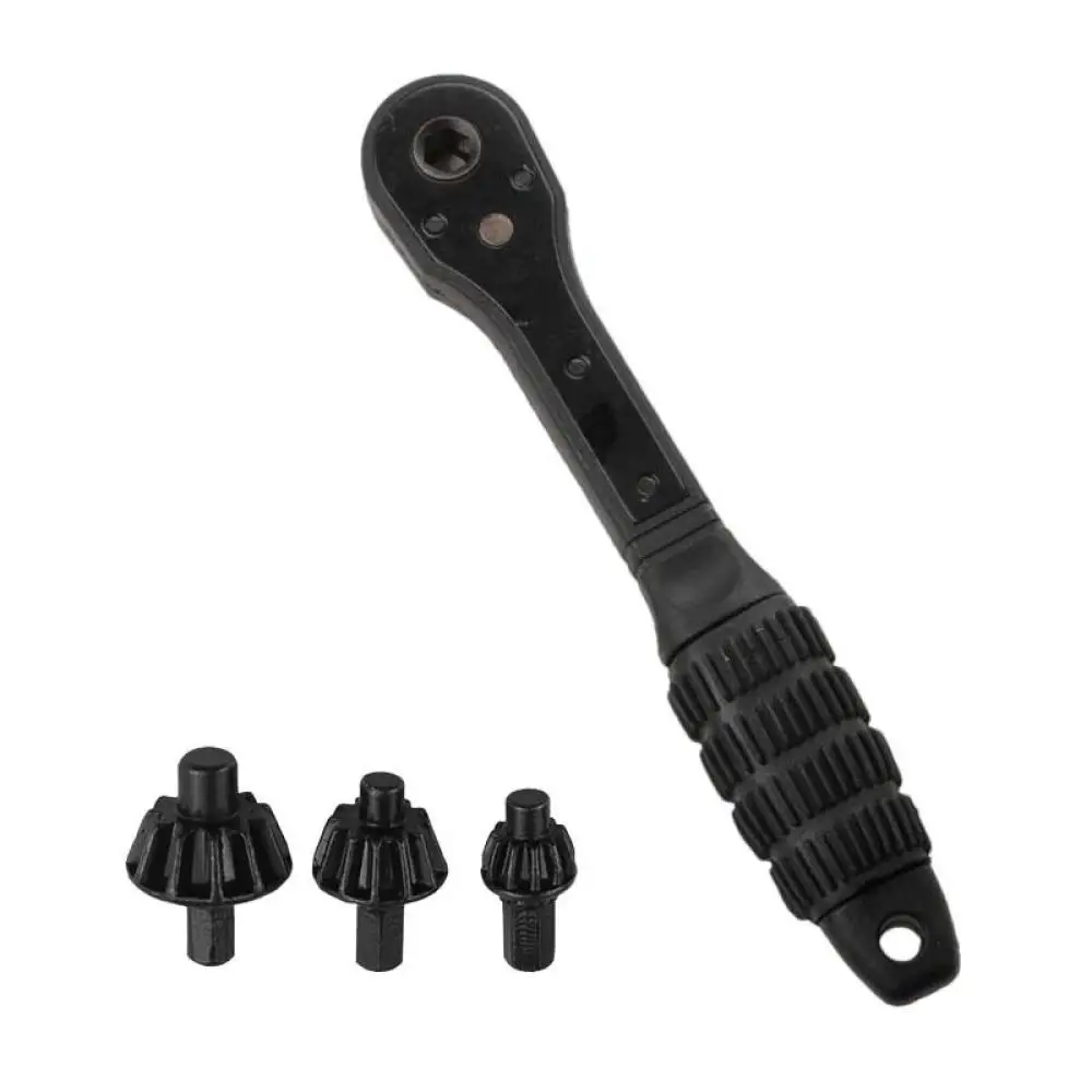 Professional Ratchet Drill Chuck Key Tighten Loosen Hand Tool Compatible With 10mm 13mm 16mm Power Drills Ergonomic Design