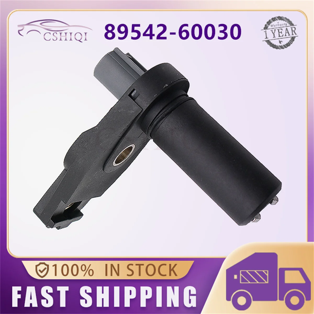 89542-60030 Left or Right Universal ABS Wheel Speed Sensor For Toyota Land Cruiser 80/100,FZJ105,HZJ105,HDJ80 1995-2007