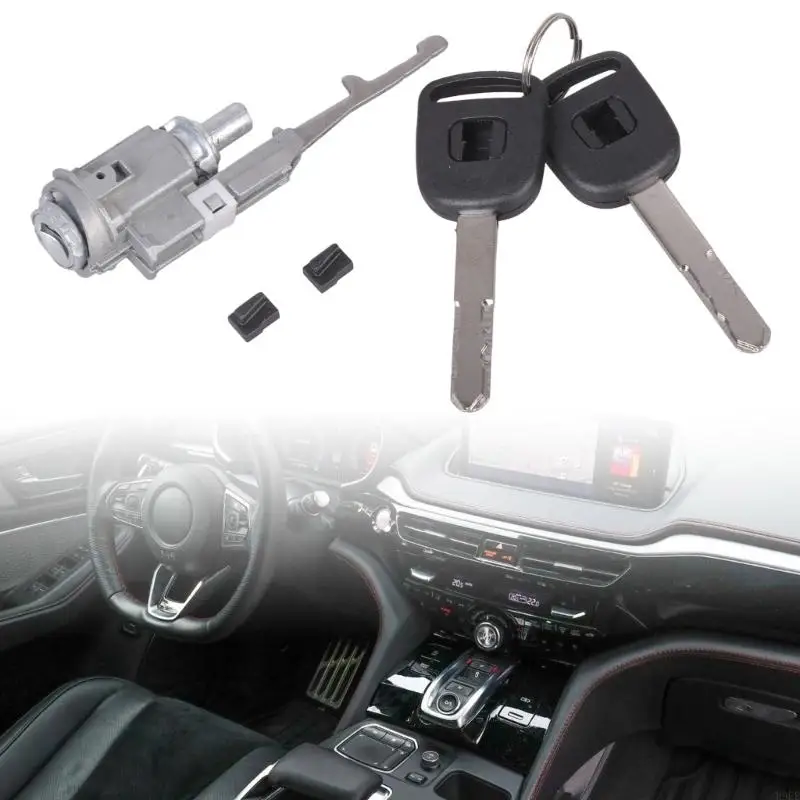 Metal Ignition Lock Cylinder, Easy Installation Keyed Alike Systems Suitable For Secure Vehicle Start OEM 35100-SAA-901 H9EE