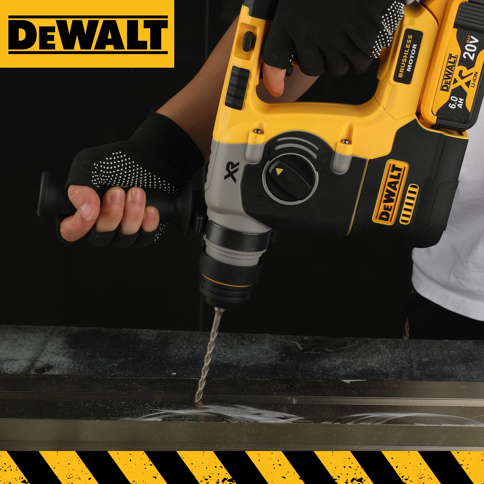 DEWALT 18V/20V MAX Brushless SDS-Plus Rotary Hammer Drill 1