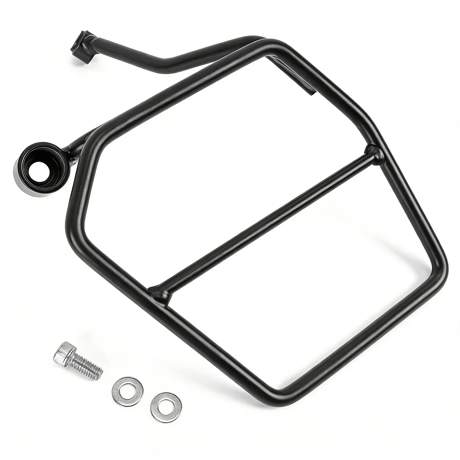 Motorcycle Saddlebag Support Bracket Accessories For Honda Monkey 125 Z125 2018-2024 Side Trunk Bag Support Edge Frame Rack  ﻿