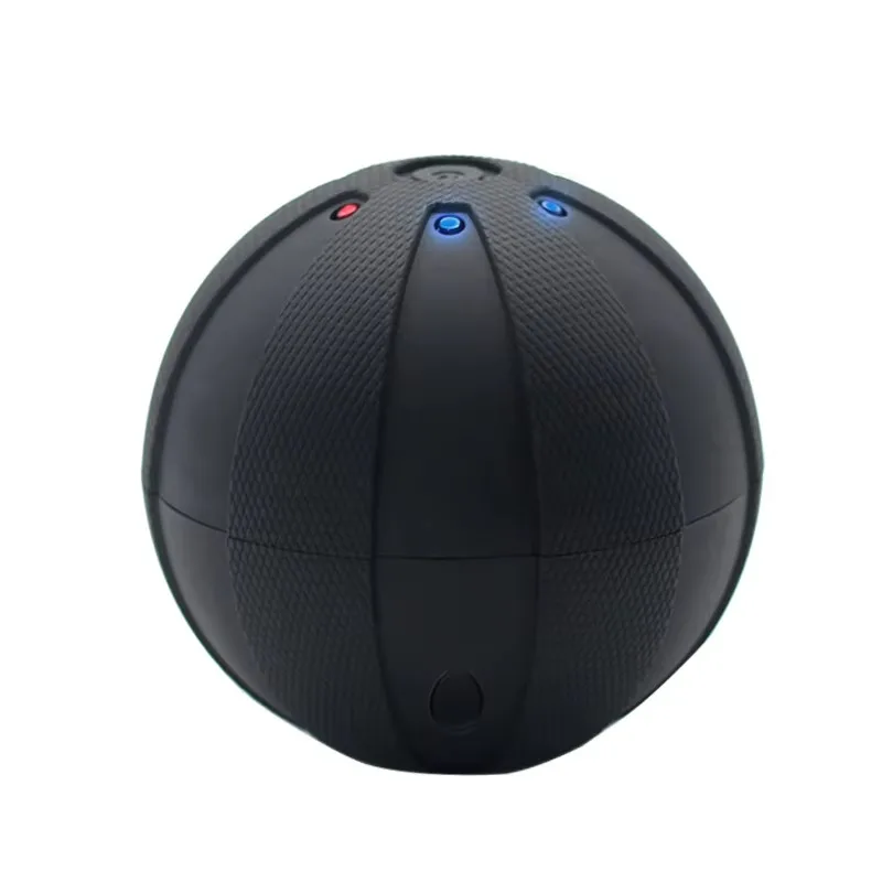OEM 9cm TPE Wrapped Electric Vibration Massage Ball Deep Tissue Muscle Relax Roller Portable Fitness Exercise Care Equipment