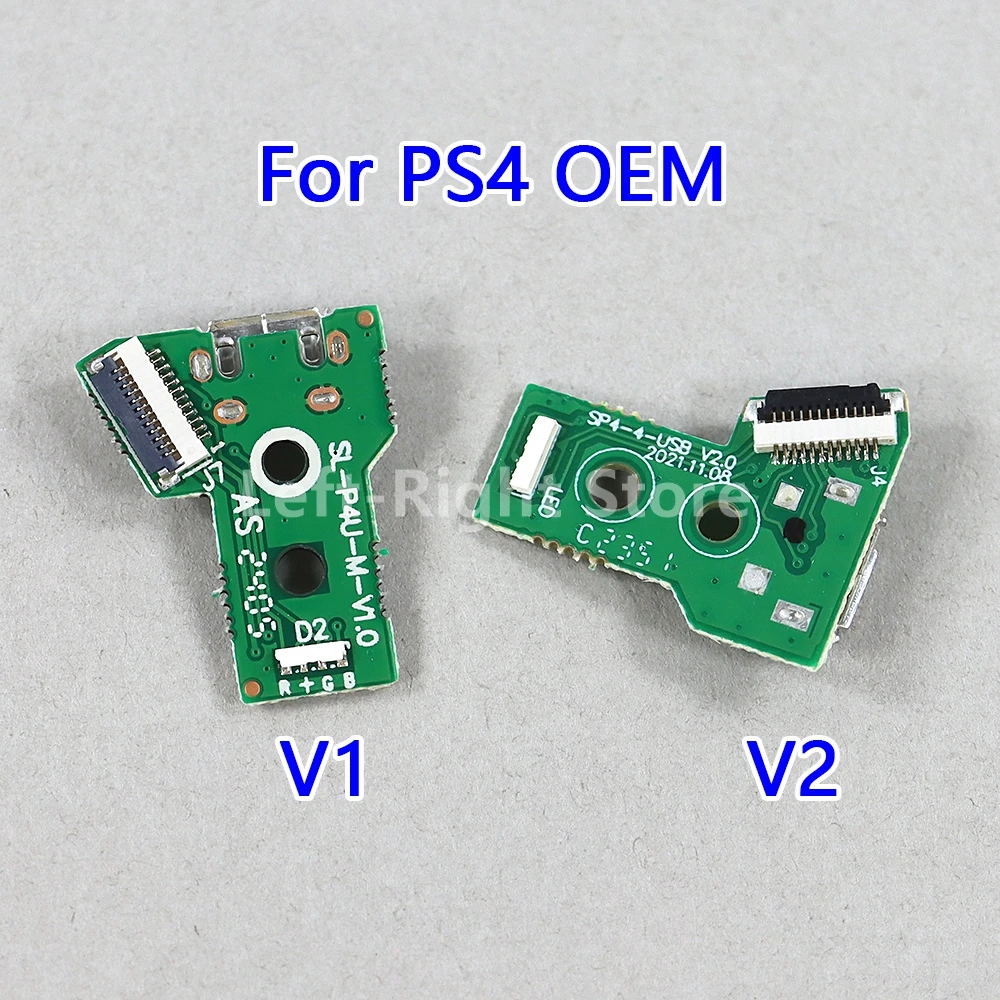 1PC For PS4 OEM V1 V2 Controller USB Charge Socket Port Board