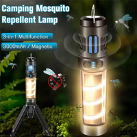 P5-Outdoor Camping Light Outdoor Camping Lamp Rechargeable 3 In 1 Tent Lantern Waterproof Camping Lantern With Triangle Bracket