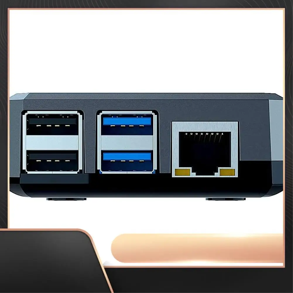 

N34R-For Argon Neo Raspberry Pi 4B Heatsink Case Slim Aluminum Enclosure Supports Cooling Fan And Magnetic Top