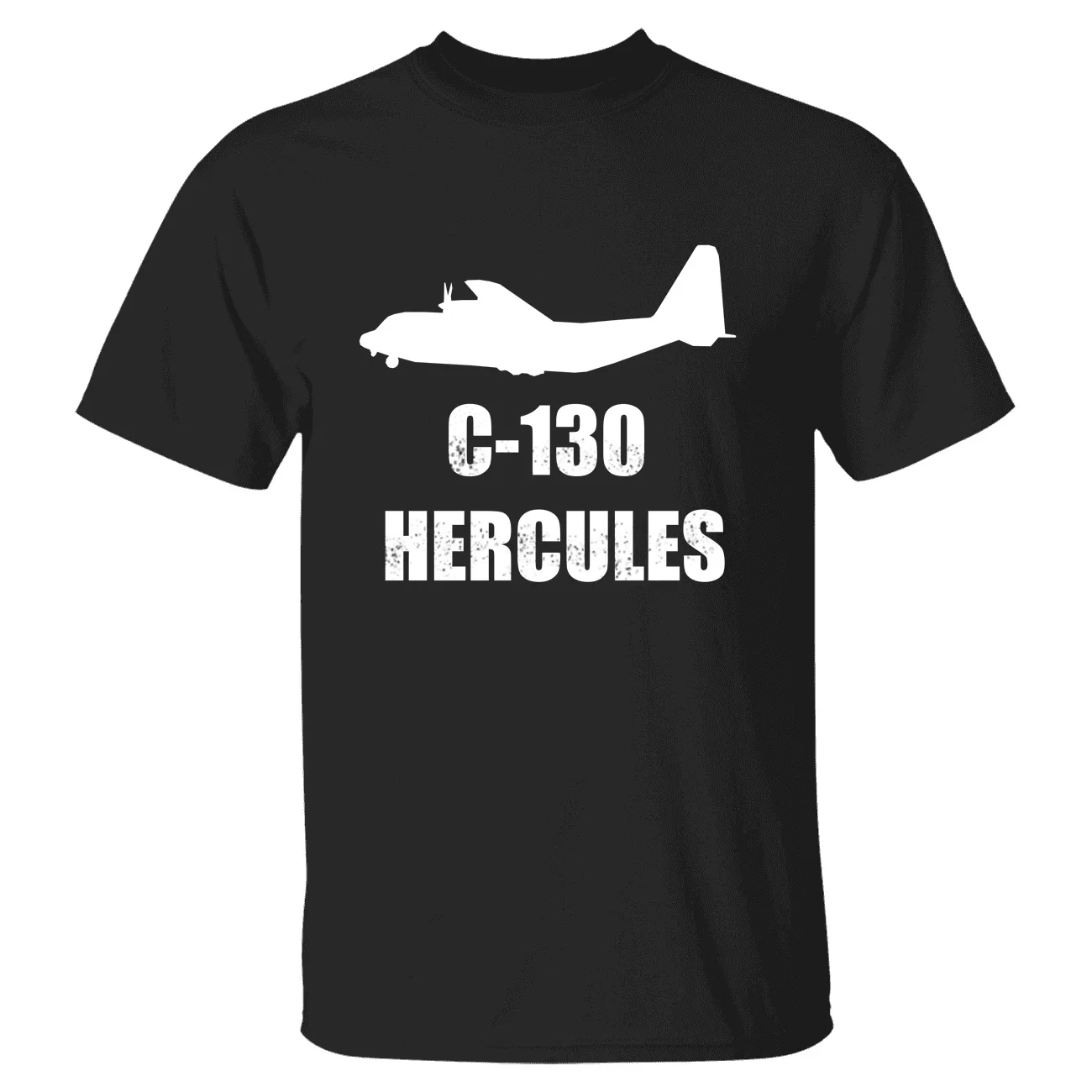 C130 Hercules Aviation Flight Pilots Short Sleeve T-shirts Cotton Graphic T Shirts for Men Women Tops Tee