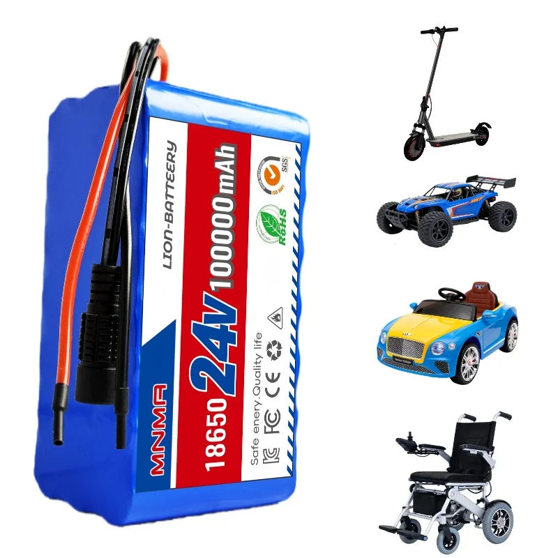 

24V 7S3P 18650 Li-Ion Battery Pack Lithium Batteries for Electric Motor Bicycle Ebike Sccooter Toys Drill With 2A Charger