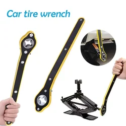 Car Labor Saving Jack Ratchet Wrench Tire Jack Removal Wrench Cross Jack Labor Saving Wrench Jack Rocker Arm Remover