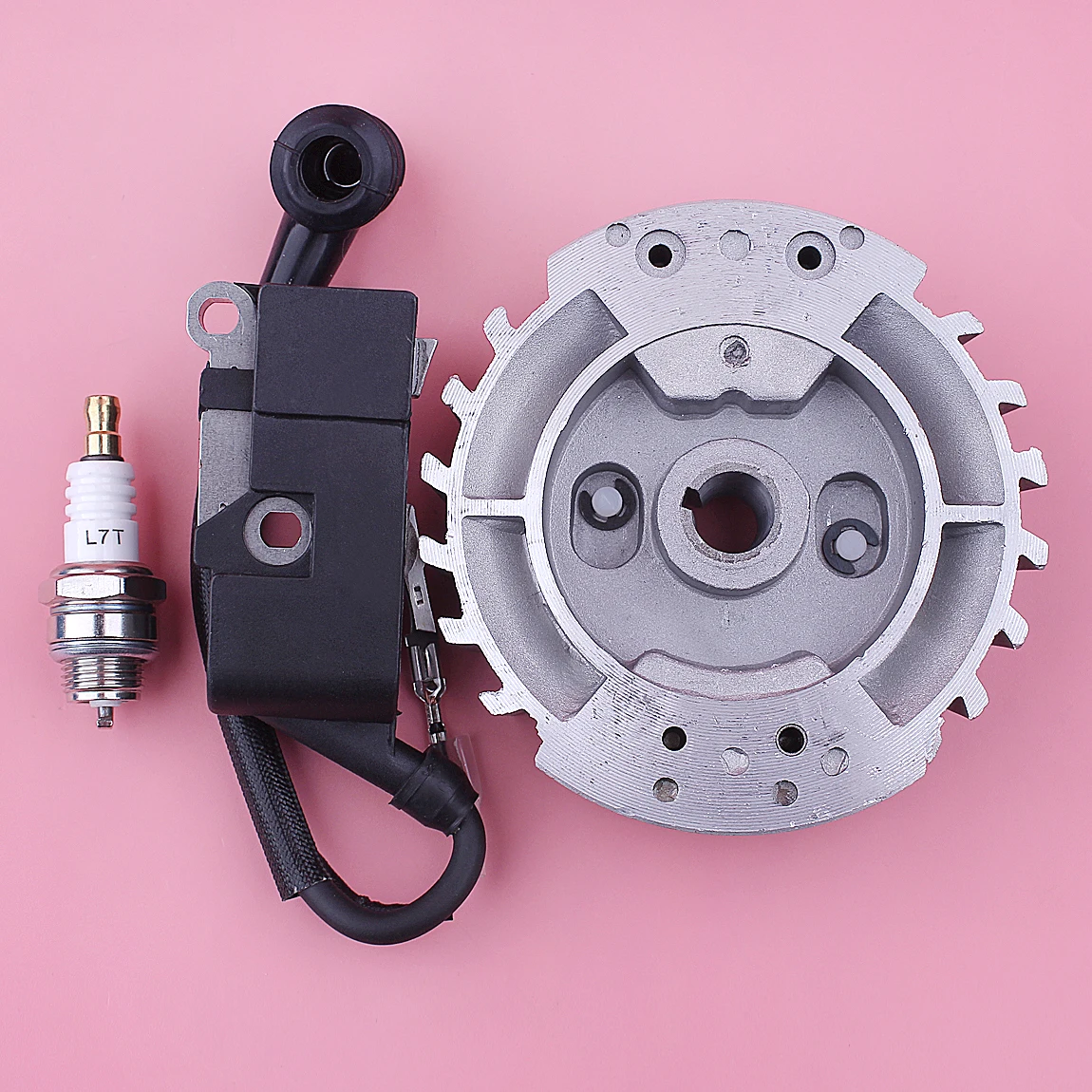 Flywheel Ignition Coil Kit For 4500 5200 5800 45cc 52cc 58cc Chinese Gasoline Chainsaw Engine Motor Parts