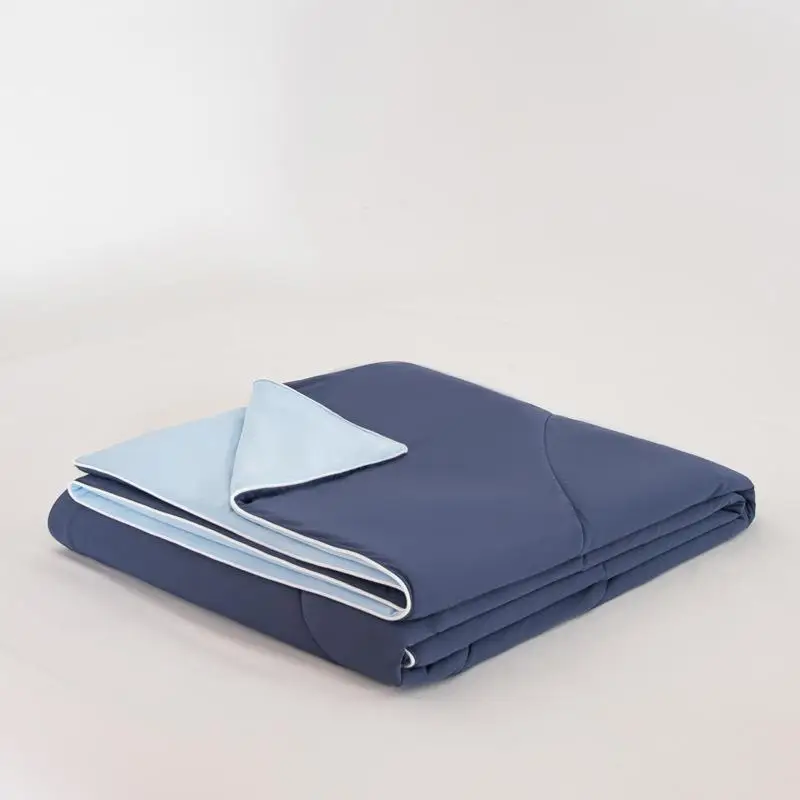 New A-Class Nylon Cool Feeling Double-Sided  Color Summer Quilt Air Conditioner Quilt Washable Cold Sensation Blanket