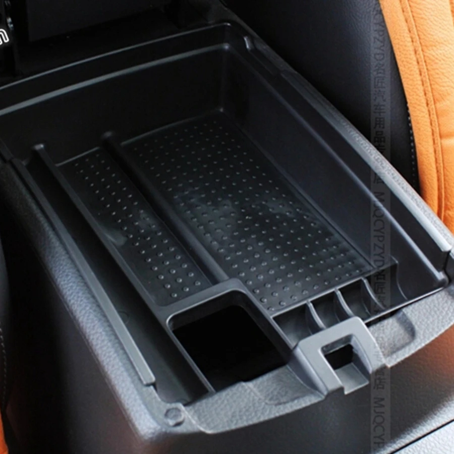 Central Armrest Storage Box Container Pallet Phone Holder Tray Black Interior Accessories Fit For Nissan Qashqai J11 2014 - 2020