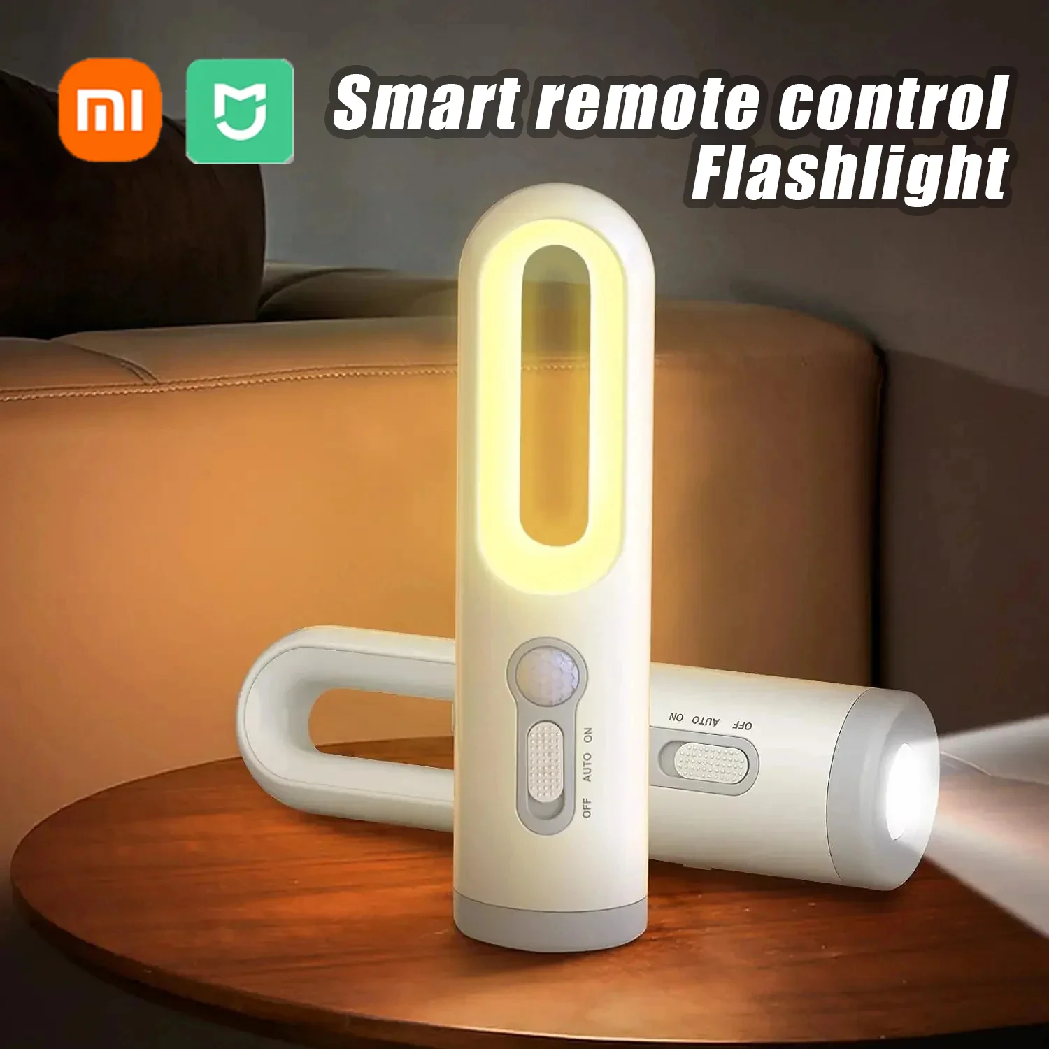 Xiaomi MIJIA LED Motion Sensor Night Light 2 in 1 Portable Bedroom Bathroom Read Camping Lighting Baby Feeding Eye Care Products