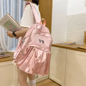 투명 포켓 커튼 배낭, 투명 크리에이티브 코튼 인형, 이타백 활, 나일론 배지 디스플레이, 대용량 