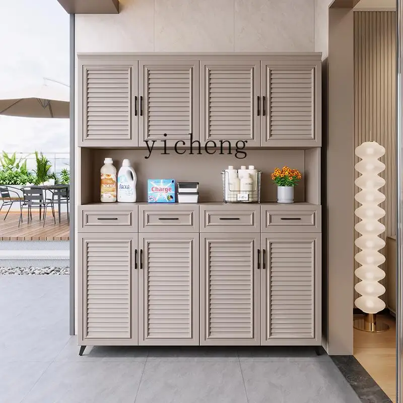 

LSL Outdoor Storage Miscellaneous Shoe Cabinet Villa Integrated Storage Balcony Storage Cabinet