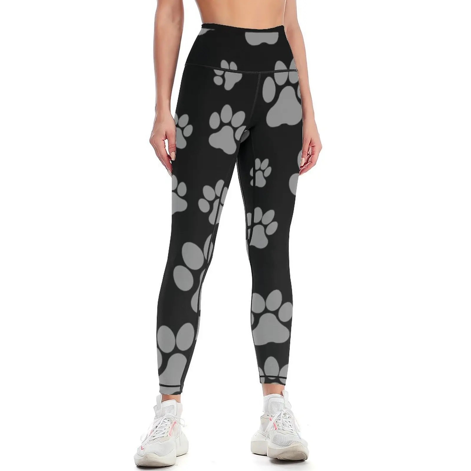 

Pattern of little dog "Patitas" Leggings workout clothes for Women's pants Womens Leggings