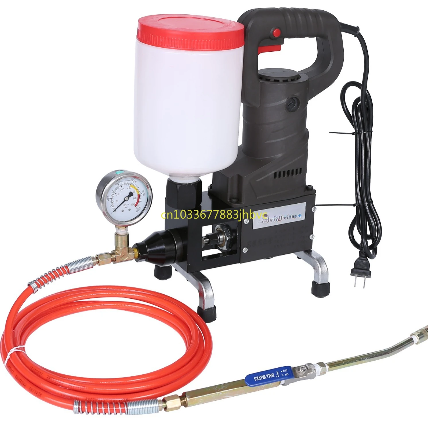 High pressure grouting machine waterproof plugging agent concrete roof wall high power polyurethane grouting accessories