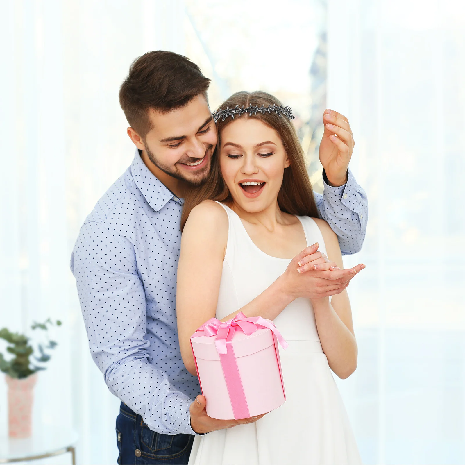 

Party Crown Headpiece For Women Thorn Crown Hair Accessories Medieval Headdress Lightweight Tiara For Birthday